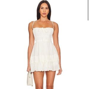 Free People x free-est Taking Sides mini Dress Ivory